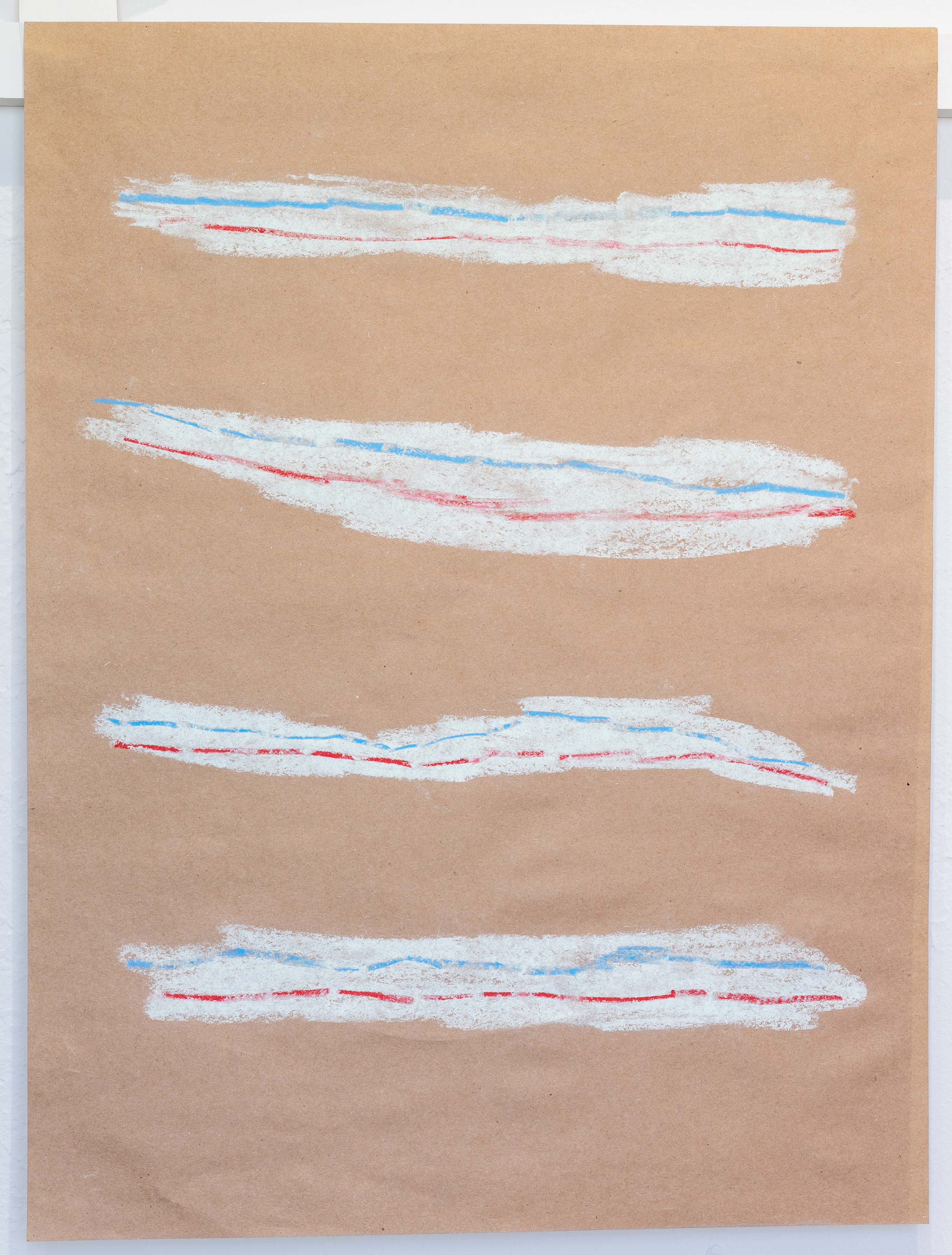 Al Freeman<br>Toothpaste 1<br>2015<br>Graphite and oil pastel on paper<br>18 x 24 inches (46 x 61 cm)
